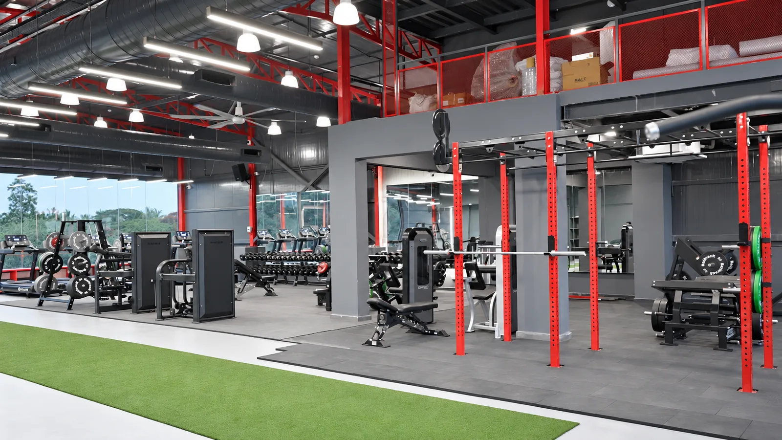 A bright, spacious Game Theory gym